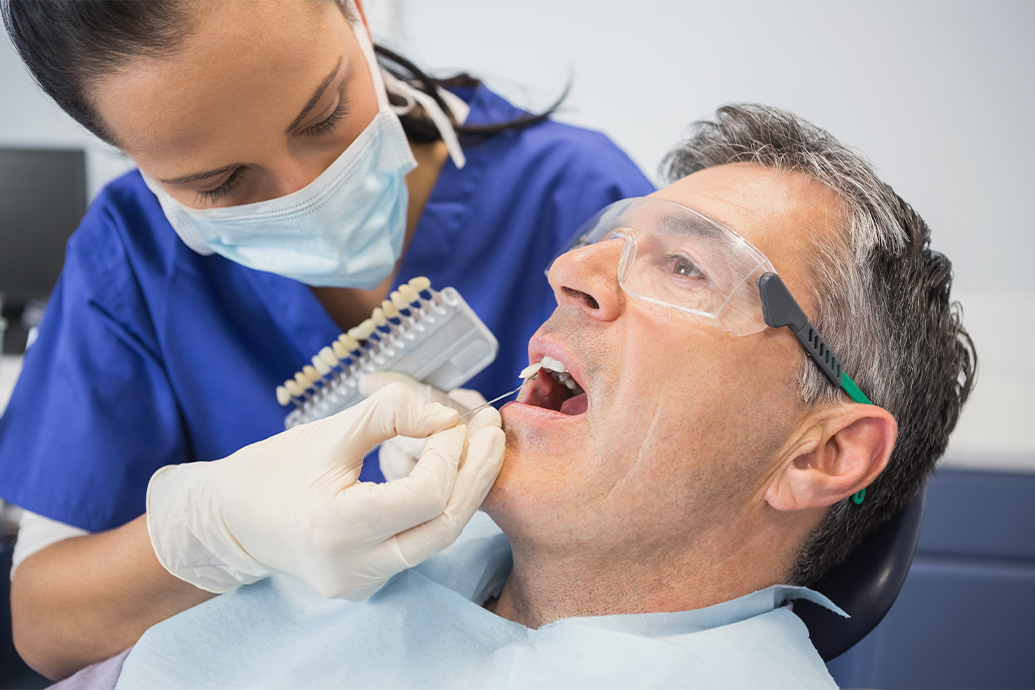 orthodontic and an old patient
