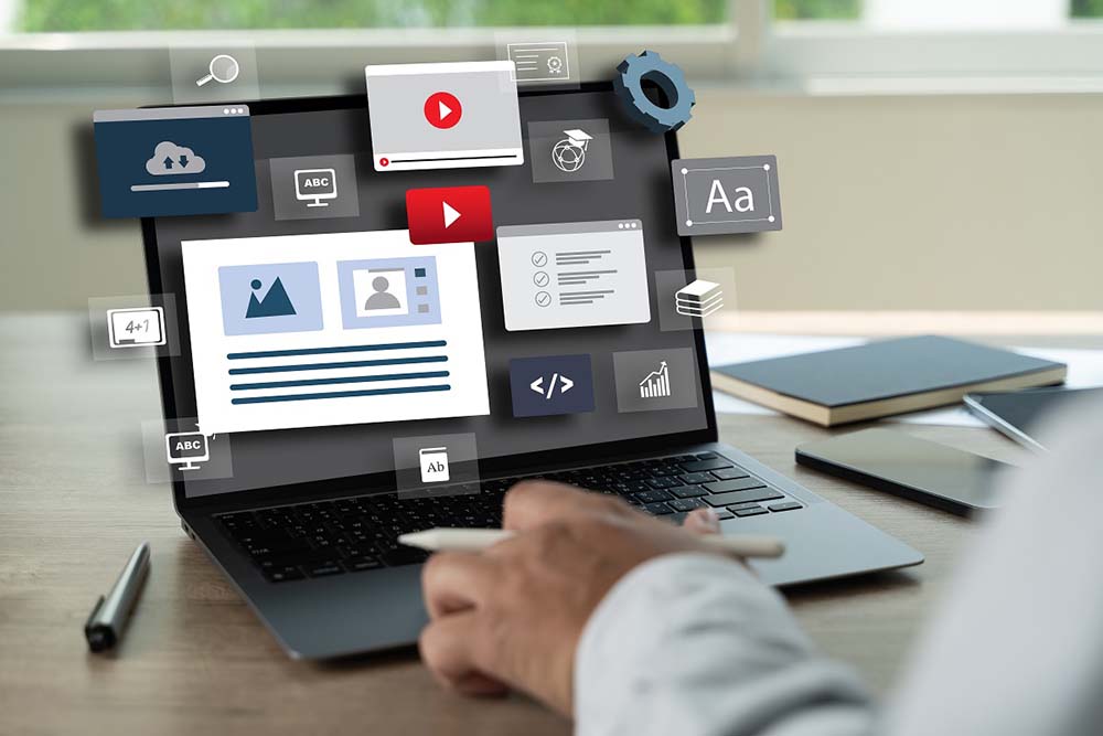 landing page