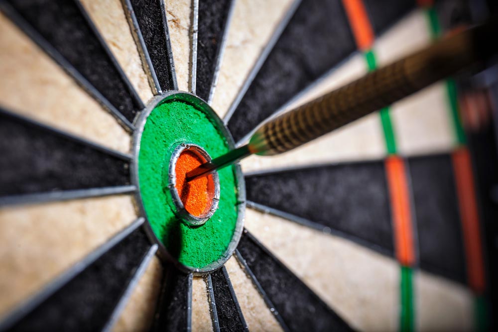 bullseye mark